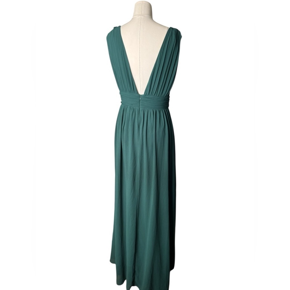 LULUS - Heavenly Hues Forest Green Maxi Dress Size M - Picture 7 of 8